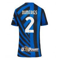 Inter Milan Denzel Dumfries #2 Hjemmedrakt Dame 2024-25 Kortermet